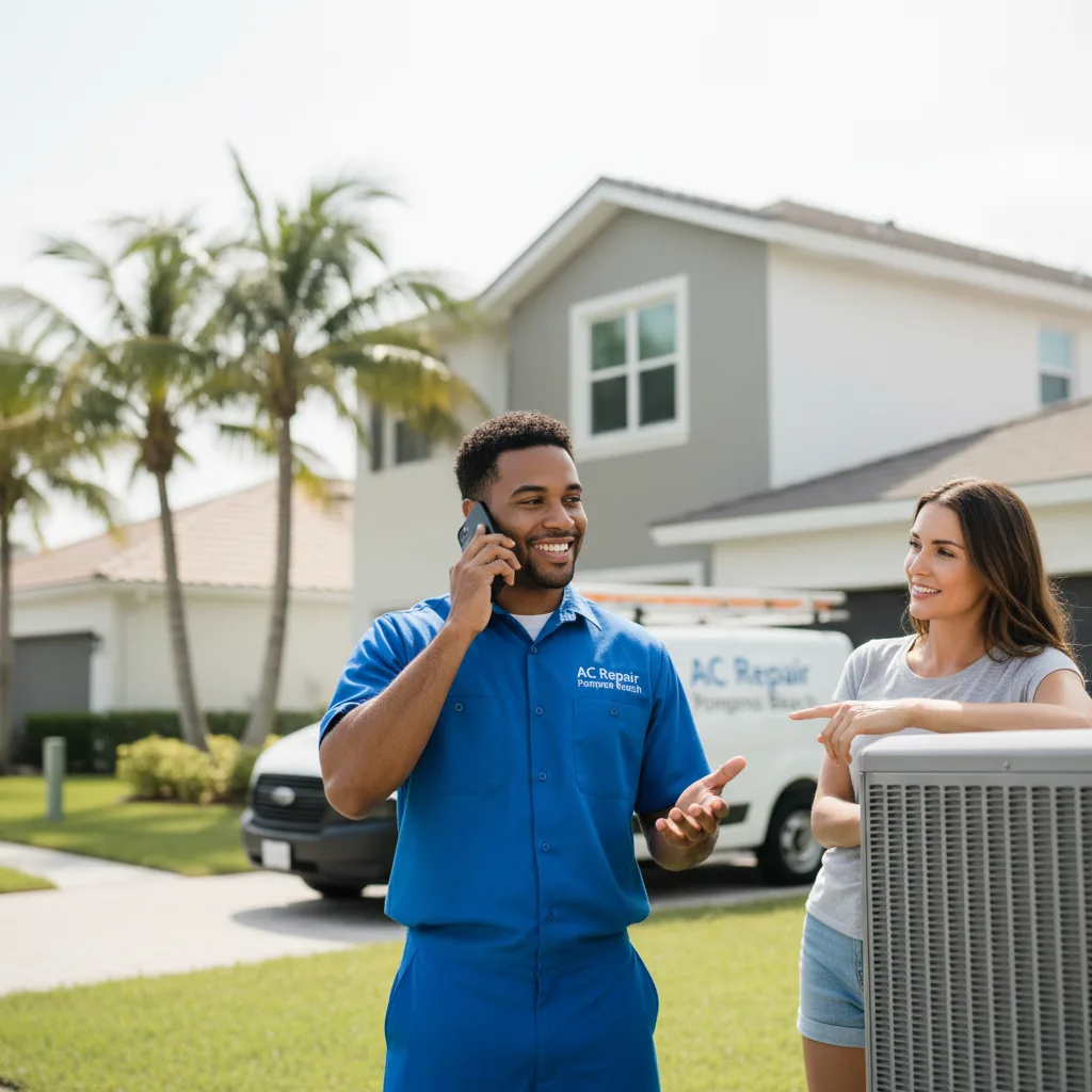 AC Repair Pompano Beach customer support in Deshler